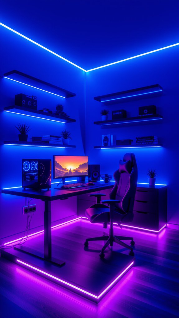 smart color changing lighting system