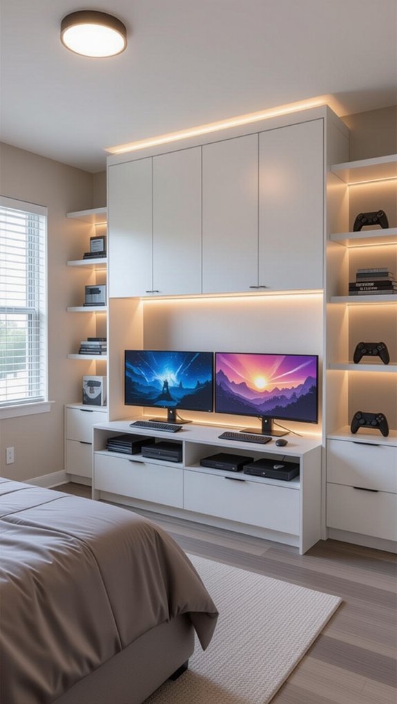 space saving gaming solution