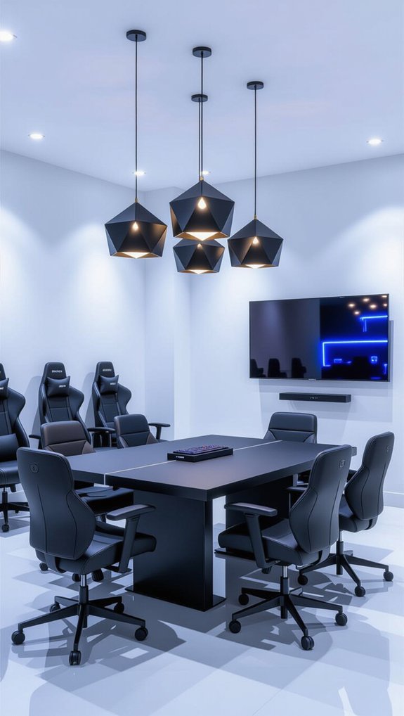 statement lighting for gaming