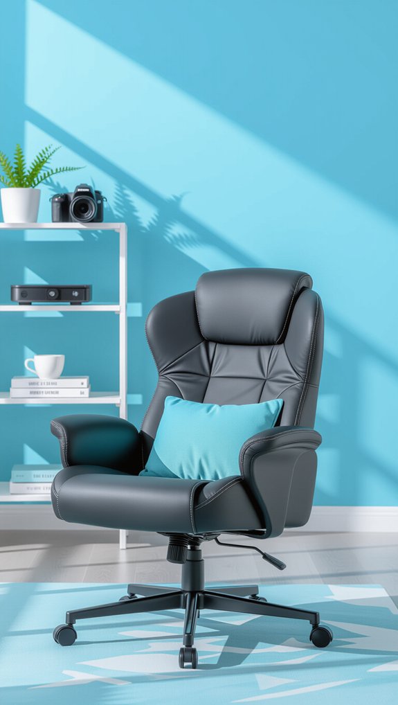 stylish baby blue pillows