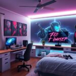 stylish gamer girl bedrooms
