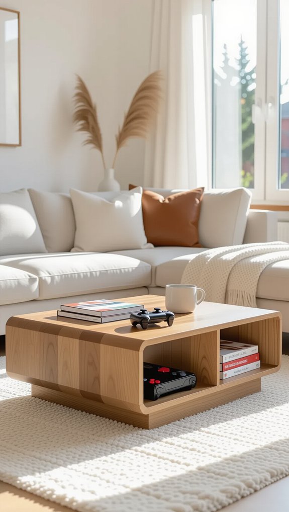 stylish gaming coffee table