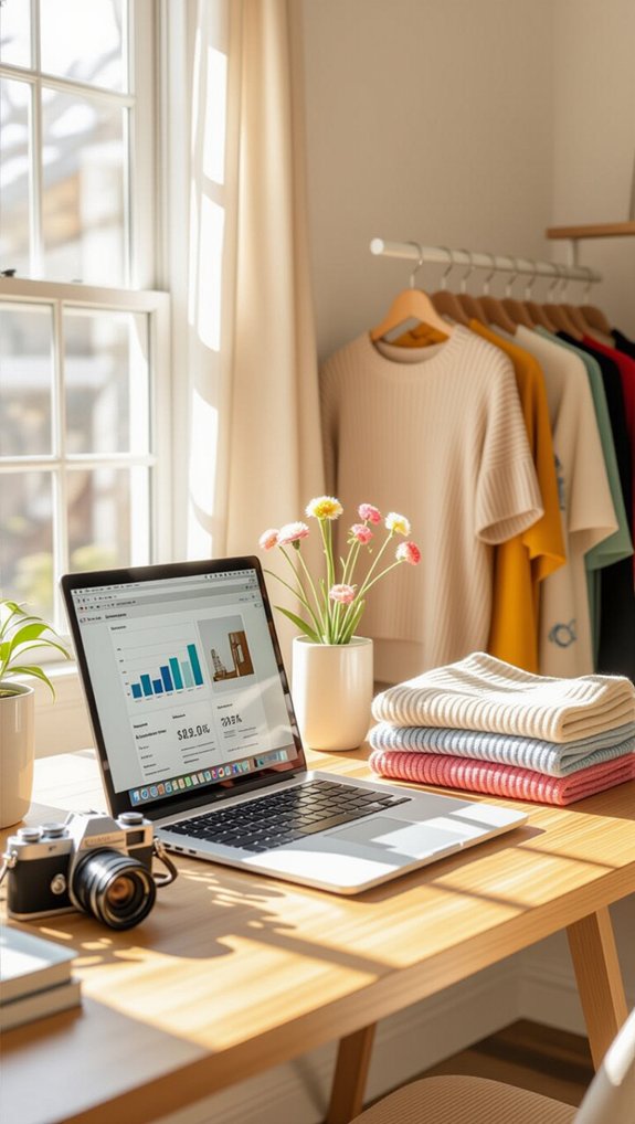 sustainable fashion reselling business