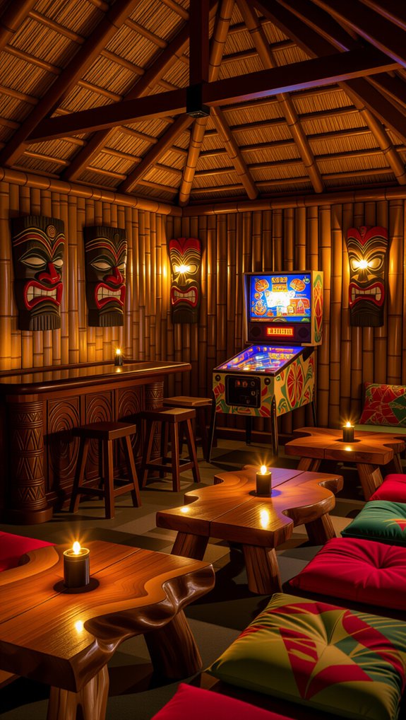 tropical tiki bar escape