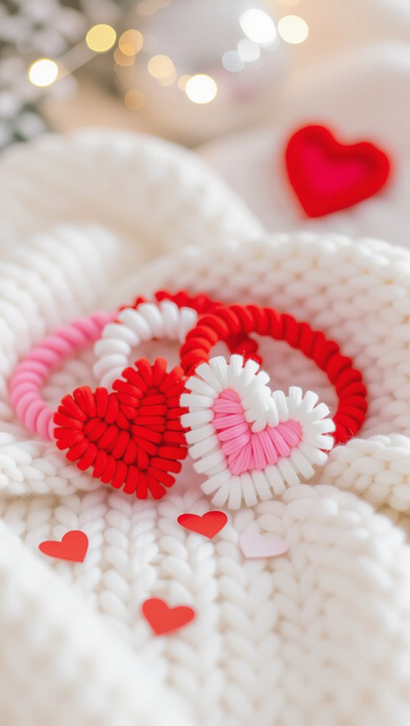valentine s day pipe cleaner craft