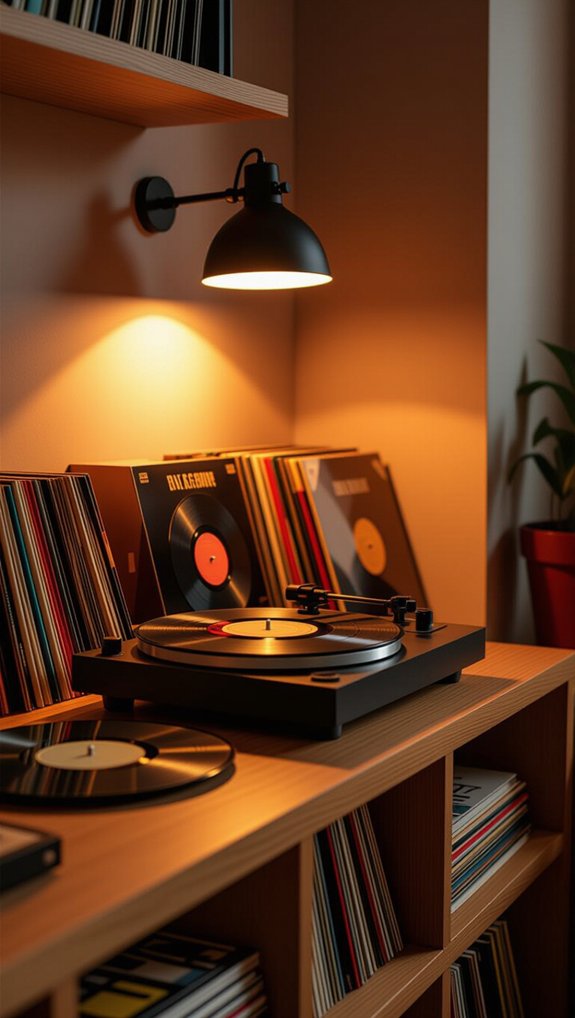 vinyl display shelf charm