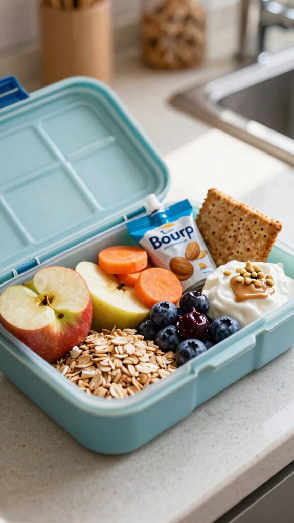 mindful two group snack prep