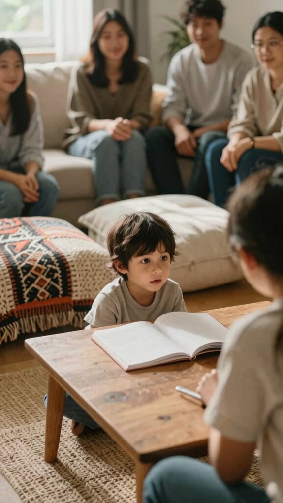 pressure free sensory storytelling prompts