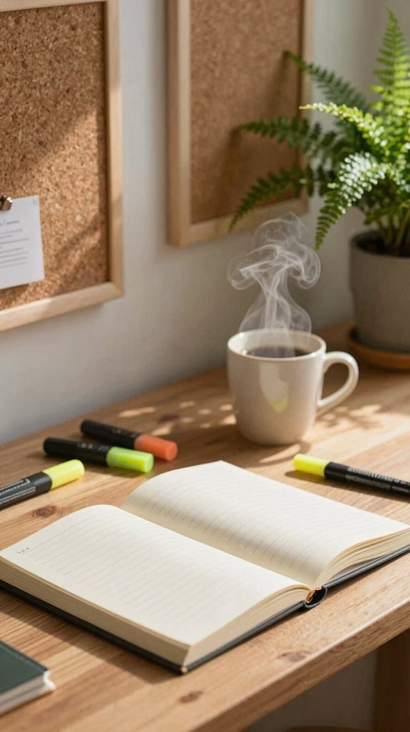 proactive weekly study planning