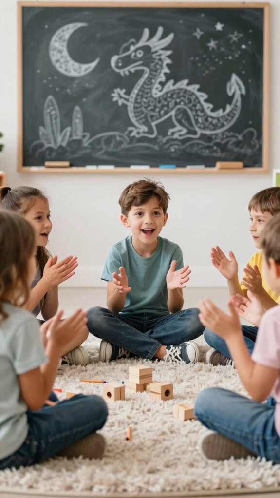 quick one word storytelling games
