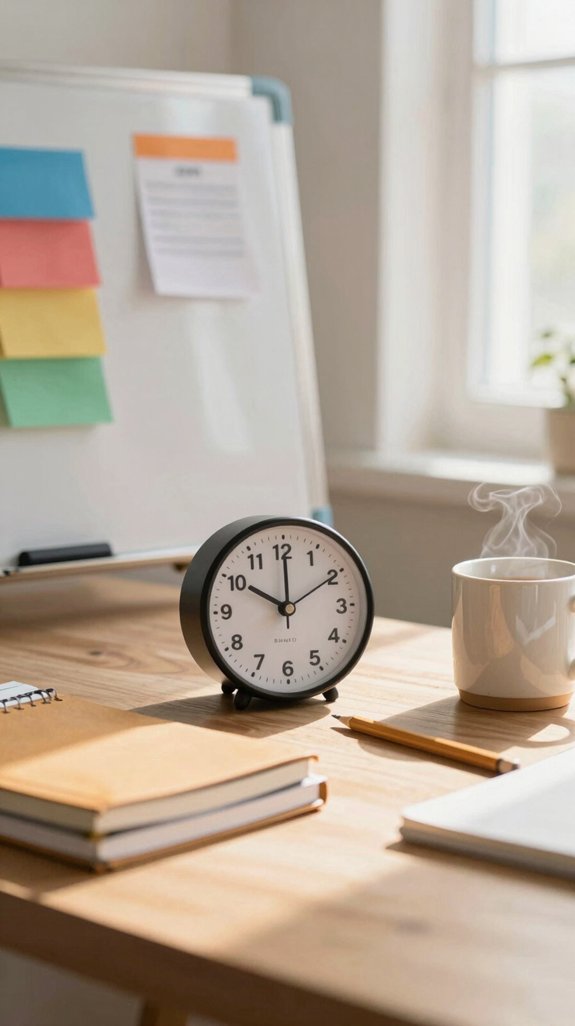 schedule realistic study blocks