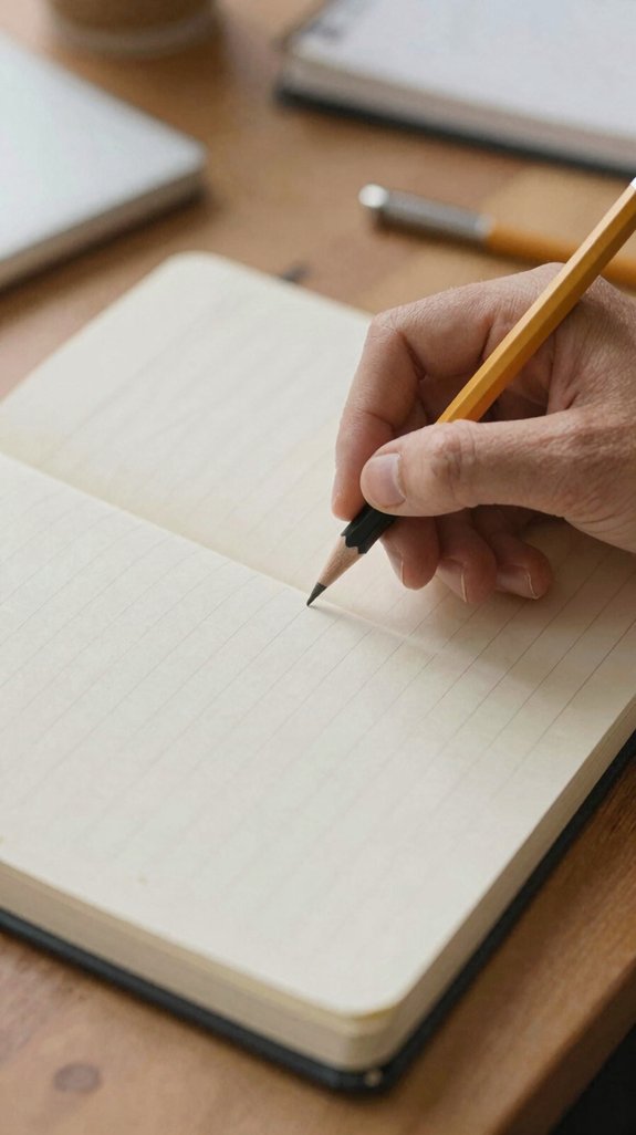 skim notes before class