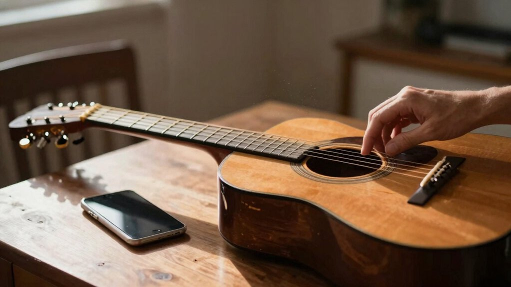 frictionless online guitar practice