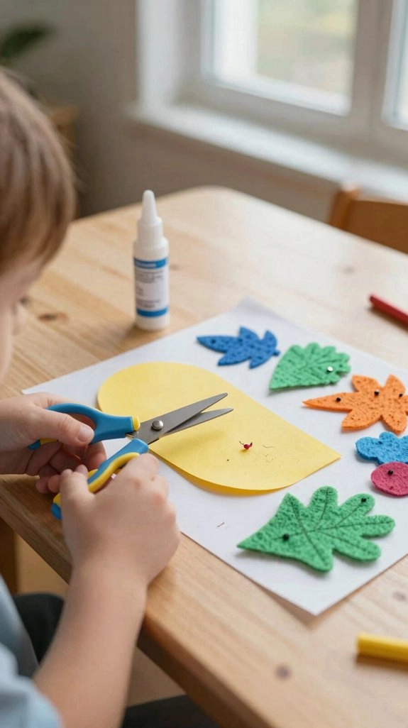 child safe cutting and pasting