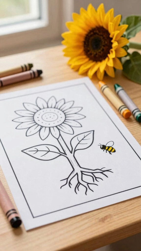 colorful learning through coloring