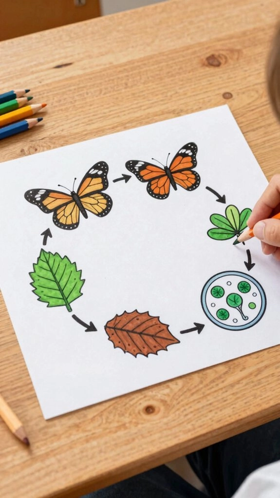 creative learning through coloring pages