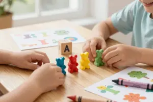kids learning worksheets playtime