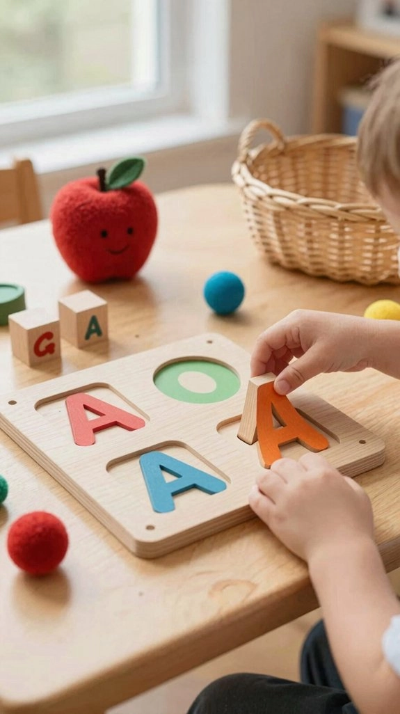 magnetic letter race sound hunt
