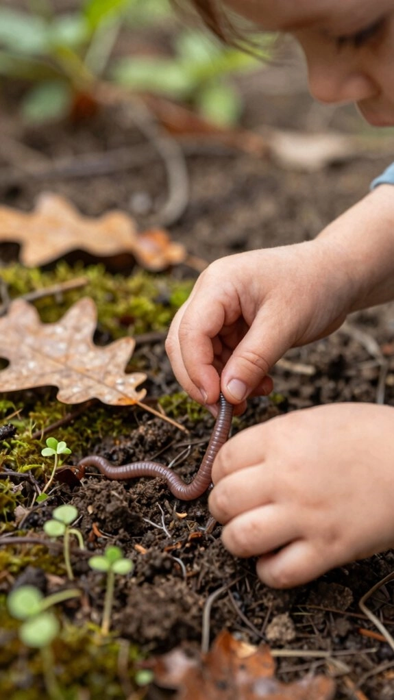 outdoor sensory scavenger fun