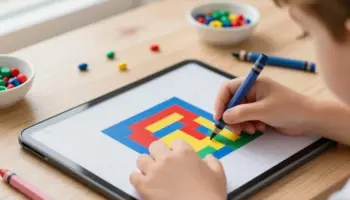 pixel color learning activities