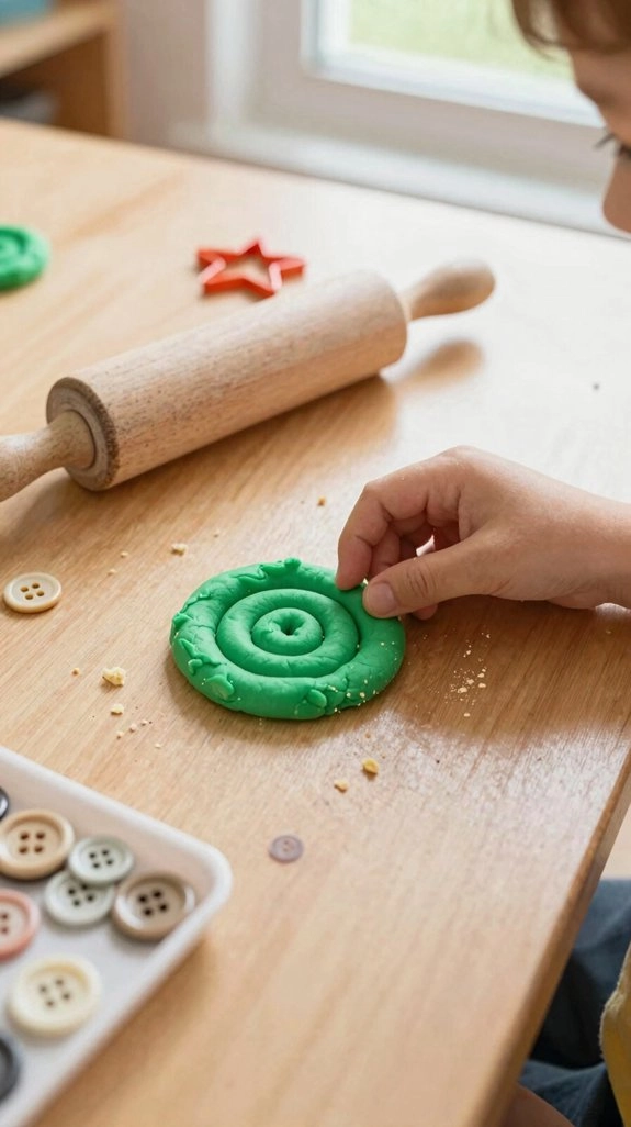 playdough number scavenger fun