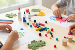 preschool art skills development