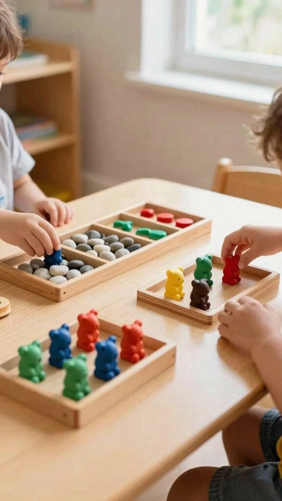 sensory number scavenger hunt