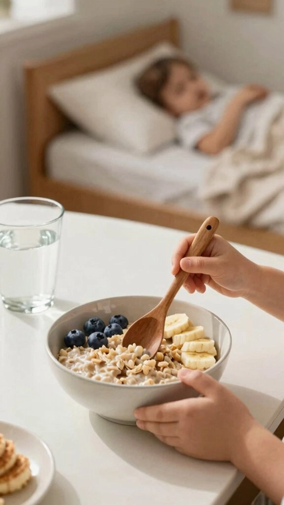 sleep and balanced nutrition