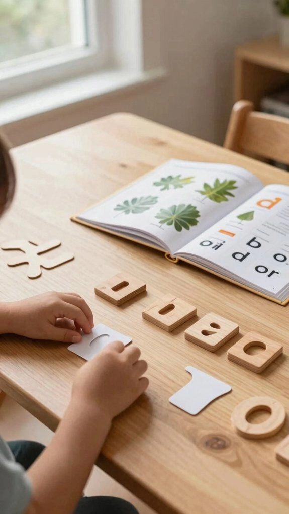 alphabet letter sound sensory bins