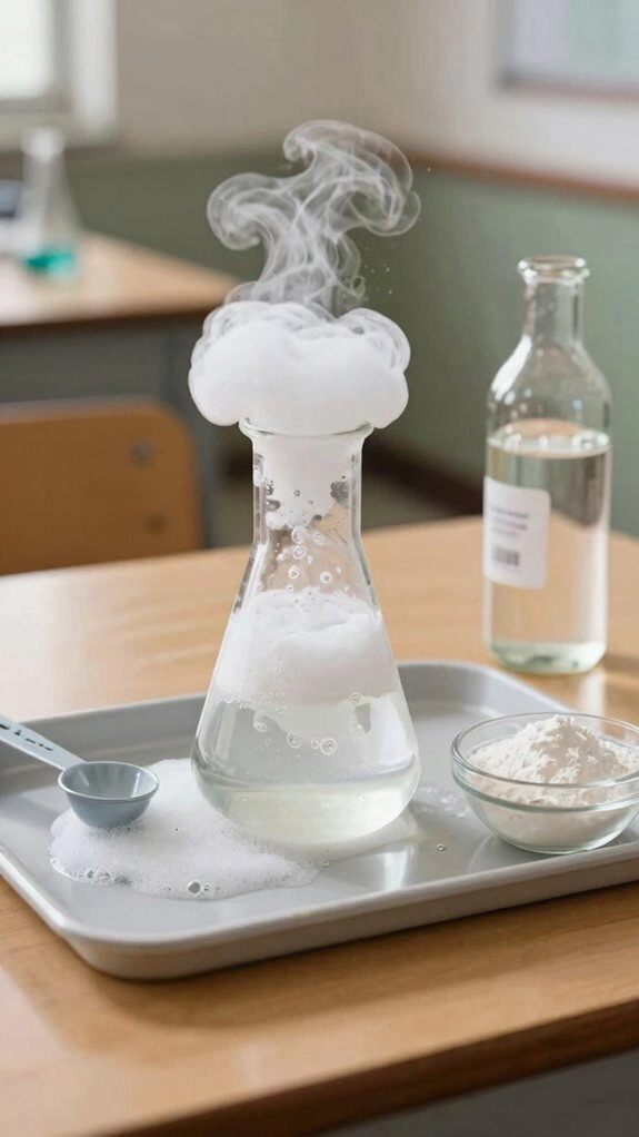 baking soda vinegar volcano
