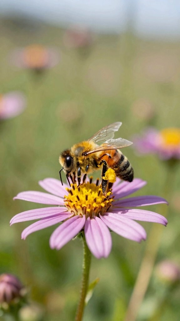bee pollination supports ecosystems