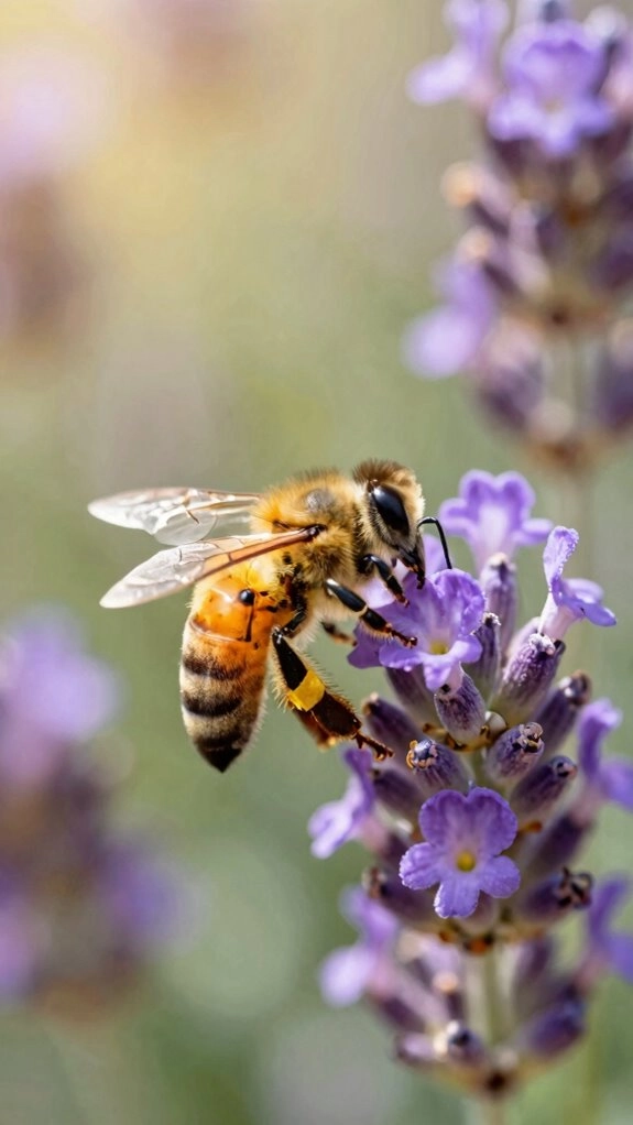 bees smell and share nectar