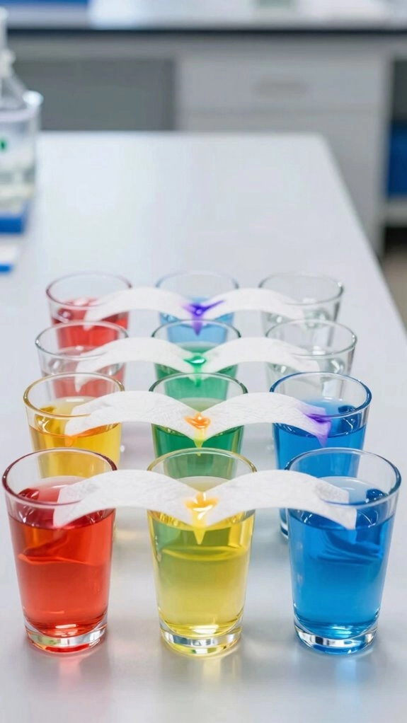 capillary rainbow water transfer