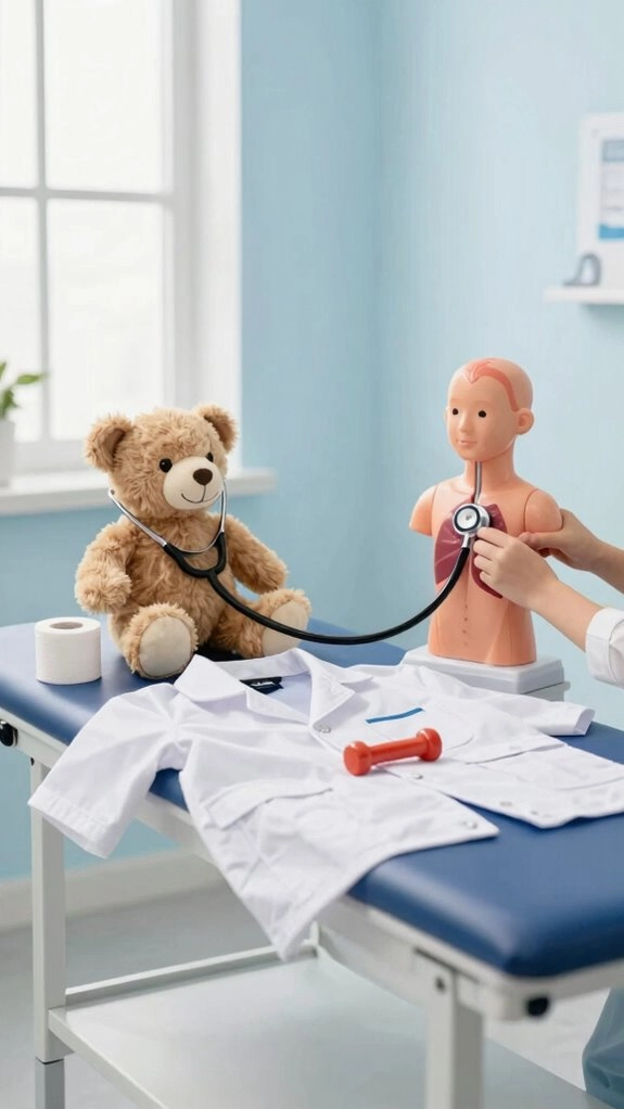 caring doctor nurse role play