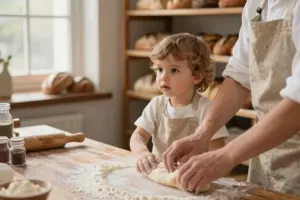 children learning work world