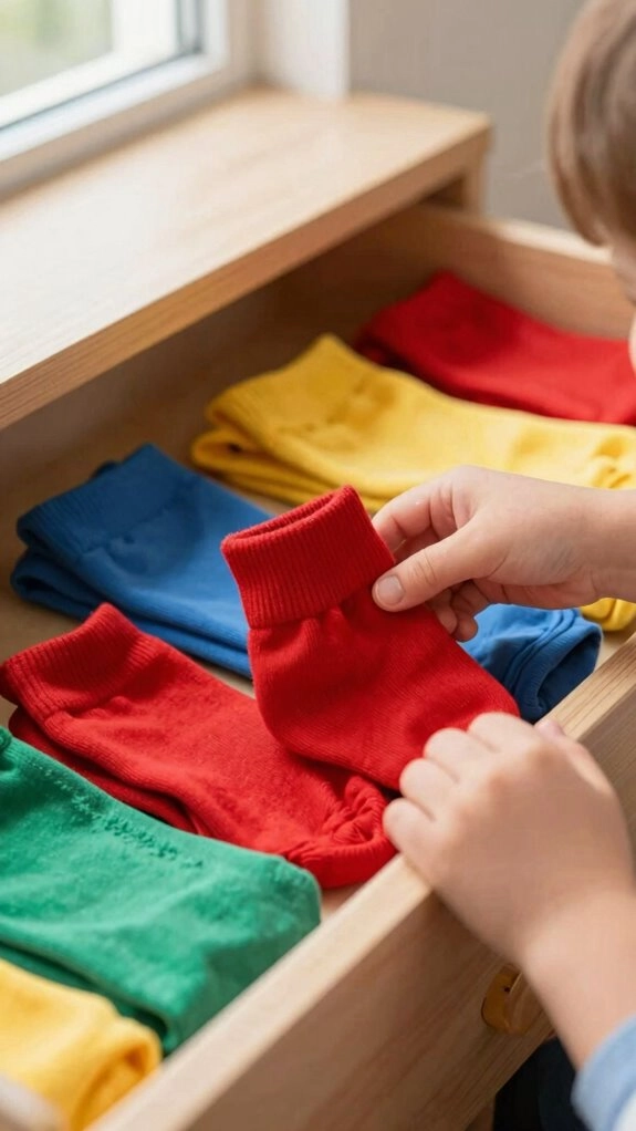 color game during dressing