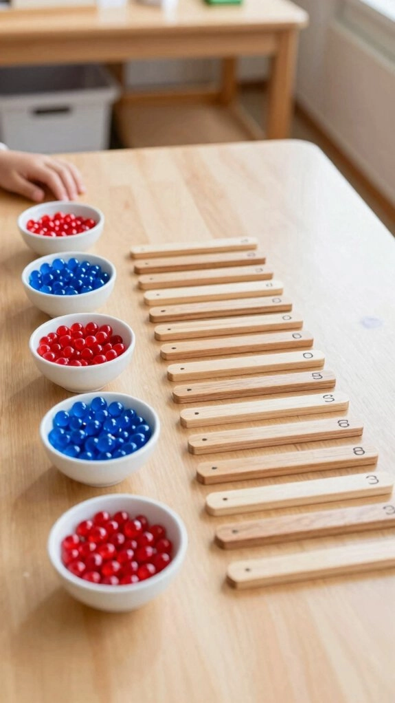 connecting numbers to quantities