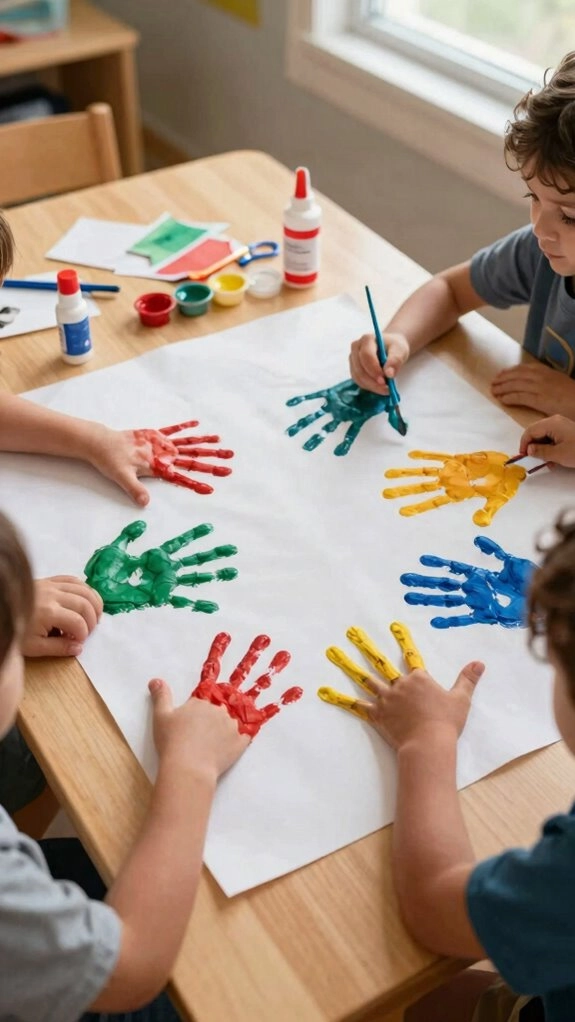 friendship art for preschoolers