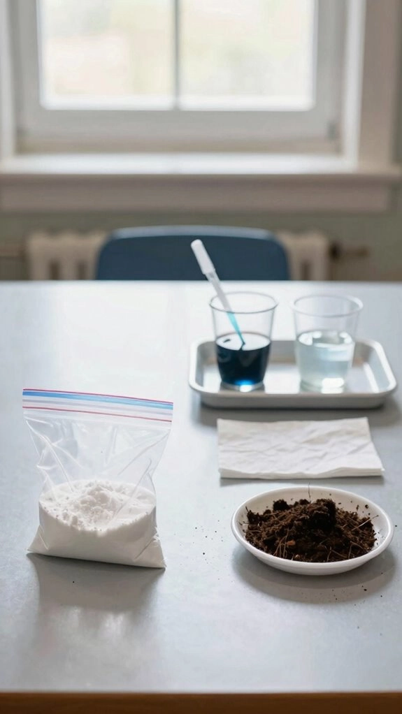 low mess baking soda bubbles