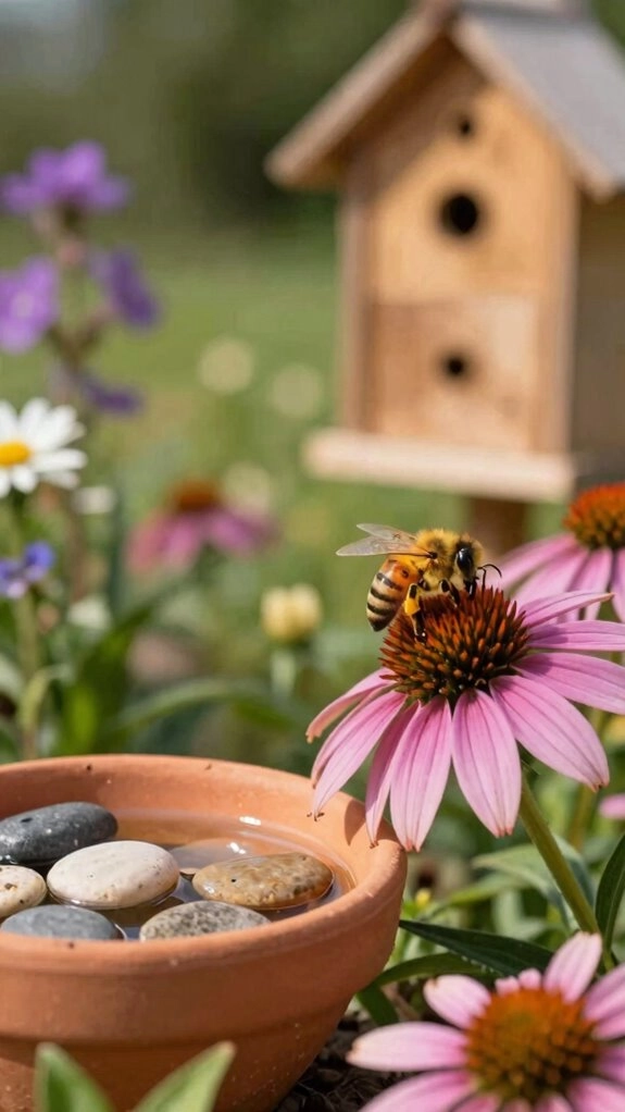 native gardens protect bees