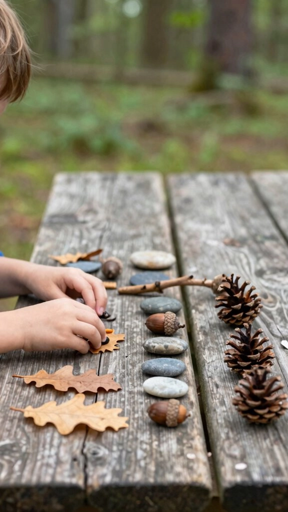 nature scavenger sorting basket