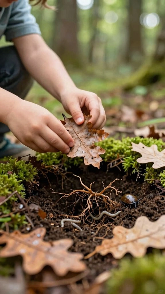 nature treasure sorting walk