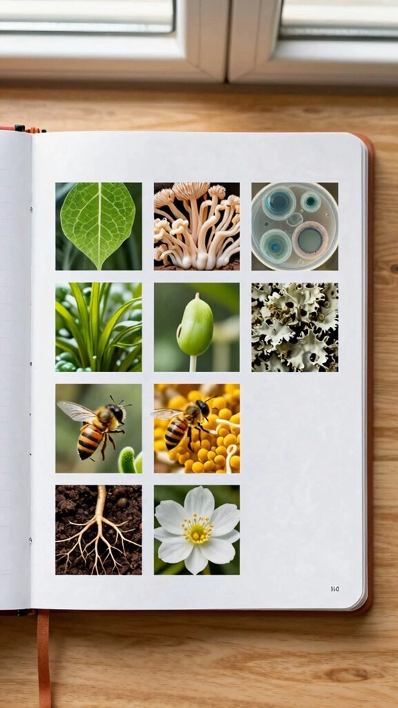 notebook collage with 10 images
