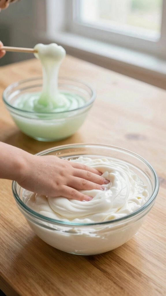 oobleck vs slime behavior