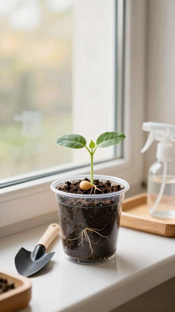 plants absorb colored water
