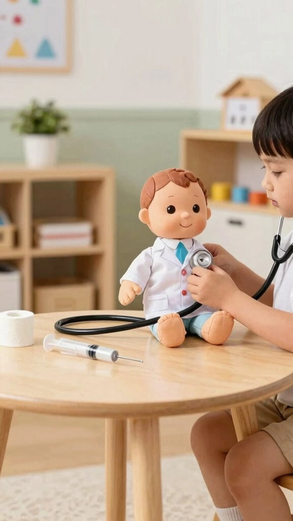 pretend clinic comfort routines