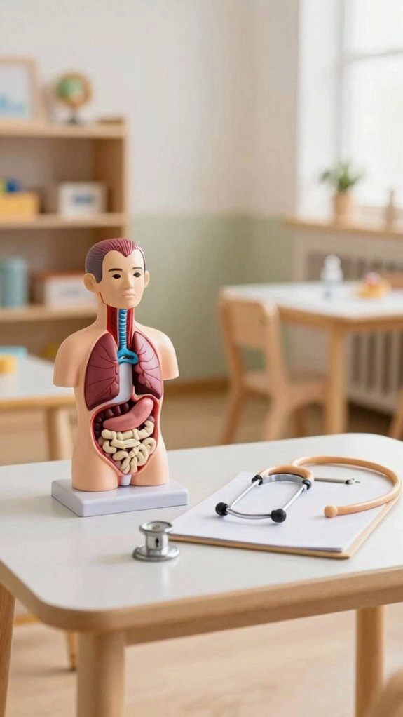 pretend clinic science checkups