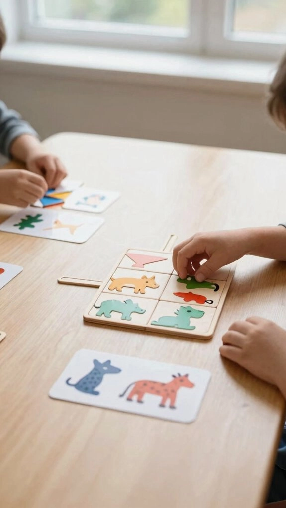 puzzle matching builds patience