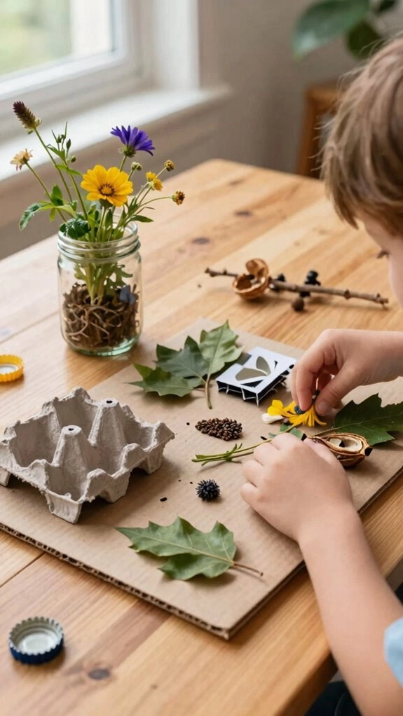 recycled box castle creations