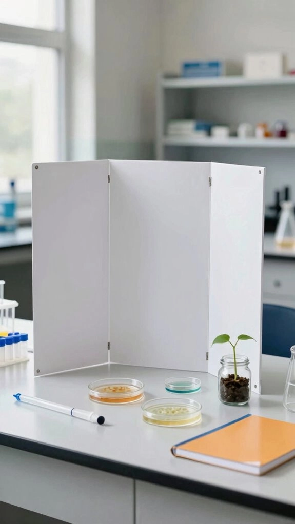 scientific trial data presentation